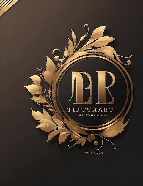 Luxury Anniversary Logo Vector Image