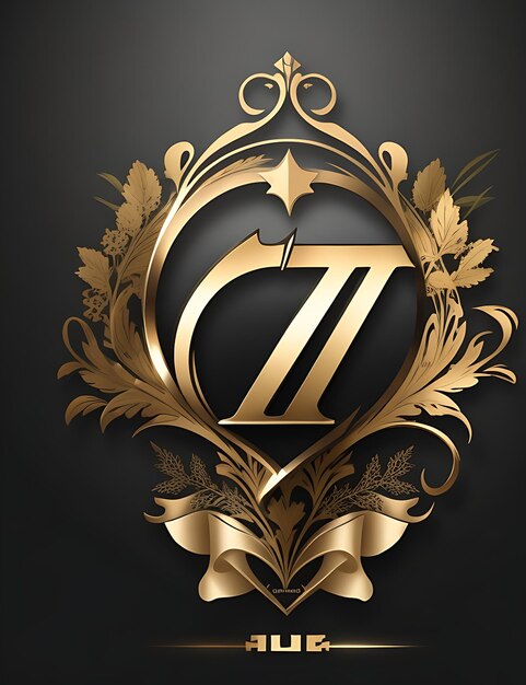 Luxury Anniversary Logo Vector Image