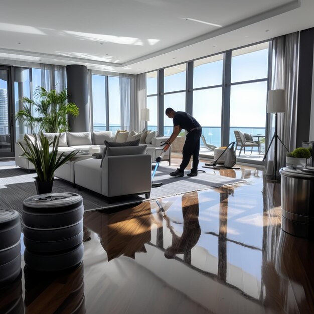 Photo luxury apartment care redefining miami's cleaning industry