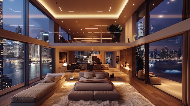 Luxury Apartment and Modern Elegance and Stunning View Next to the River