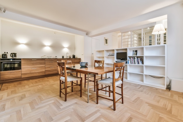 Luxury and beautiful dining room interior design