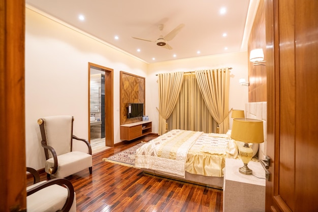 Luxury bedroom Premium Photo