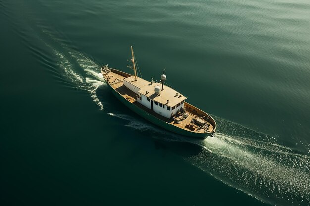 Luxury big yacht stay in the sea around the island on a background of the sky