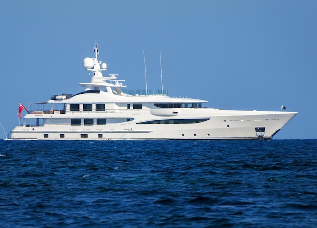 luxury big yacht
