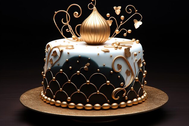 Luxury birthday cake