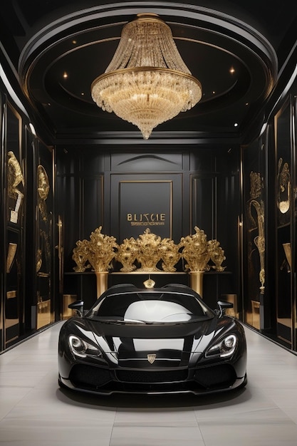 Luxury Black Car Picture