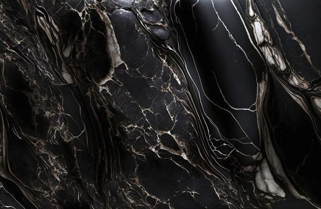 Luxury black marble texture Panoramic marble texture design for banner invitation wallpaper headers