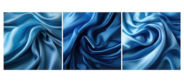 роскошная синяя драпировка шелковая ткань фон иллюстрационный материал гладкая занавеска y драпировки внутренний роскошный синий драпировка шерстяная ткань фоновый