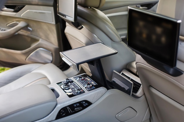 Luxury car interior