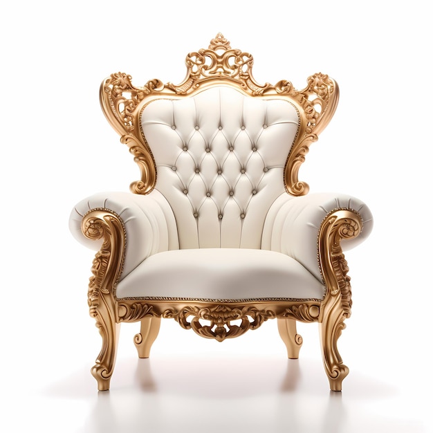 Luxury Chair white background