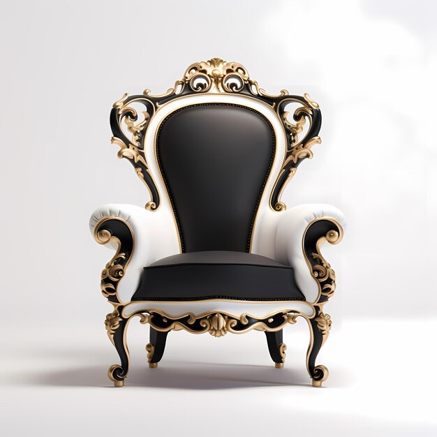 Luxury Chair white background