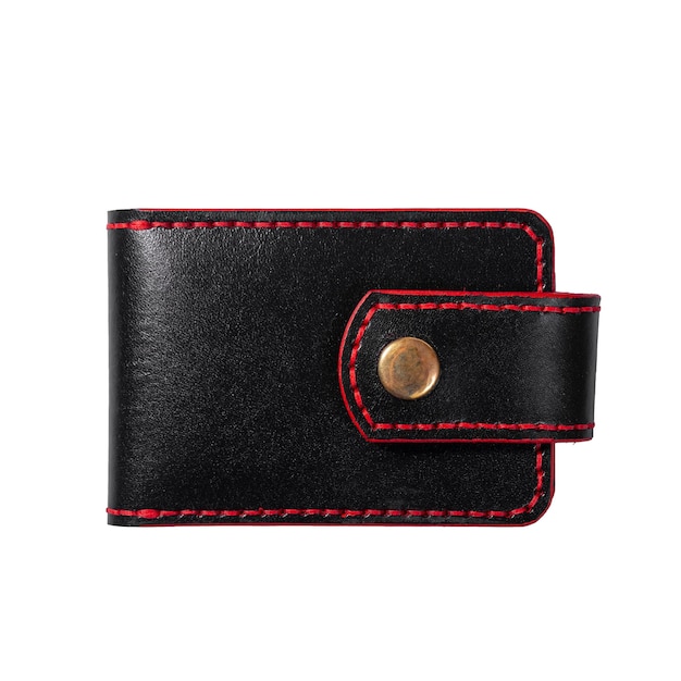 Luxury craft business card holder case made of leather