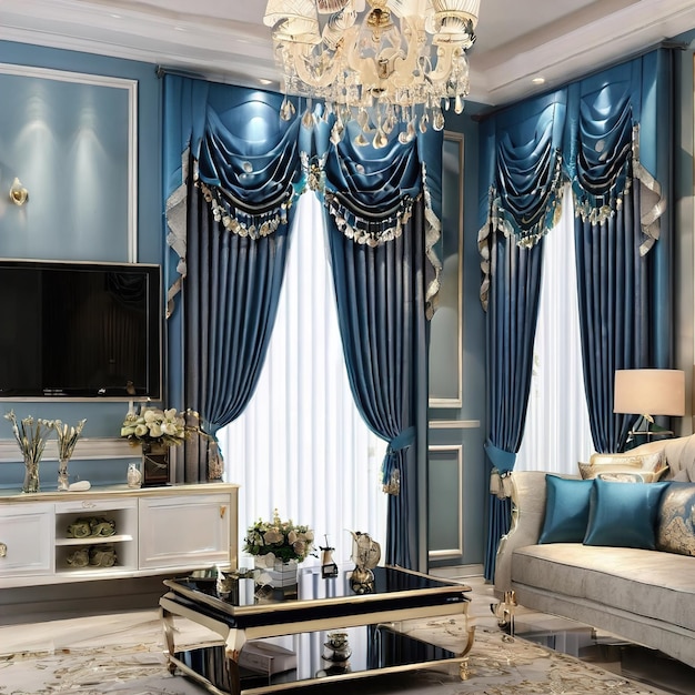 Luxury Curtains Mockups