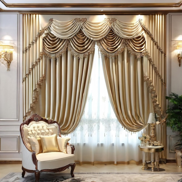 Luxury Curtains Mockups