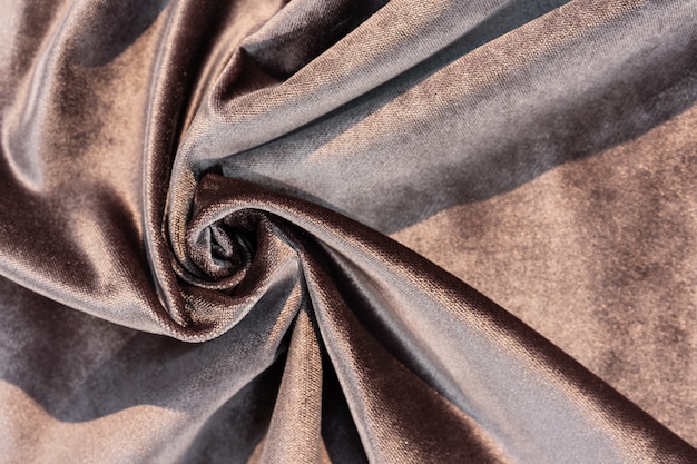 Luxury fabric sample close-up