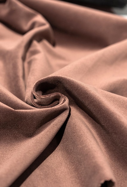 Luxury fabric sample closeup Can be used as background Industry background