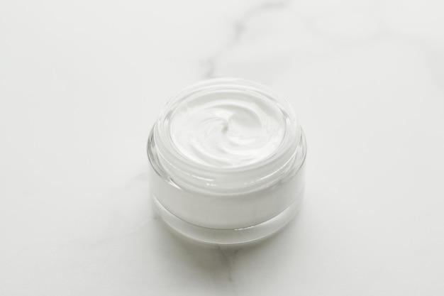 Luxury face cream jar moisturizing cosmetics