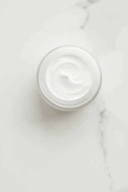 Luxury face cream jar moisturizing cosmetics