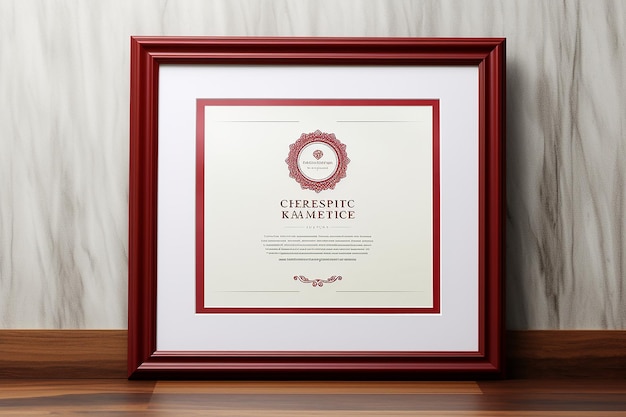 Luxury frame mockup