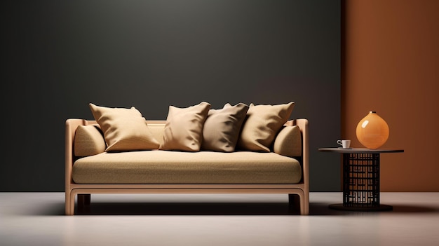 luxury furniture HD 8K wallpaper Stock Photographic Image