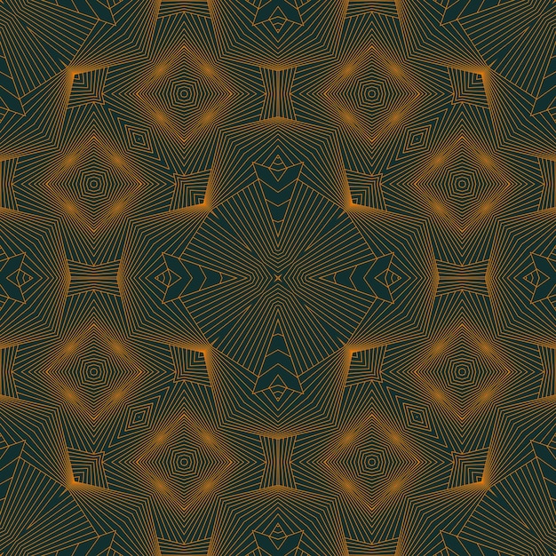 Luxury Geometric Line Seamless Pattern Background