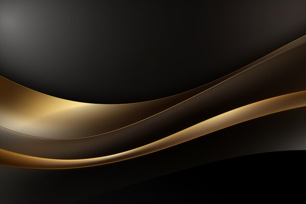 Luxury gold and dark background layers