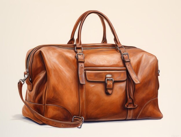 Luxury Highend K2 Style Unveil Elegance with a Distinctive Brown Leather Bag