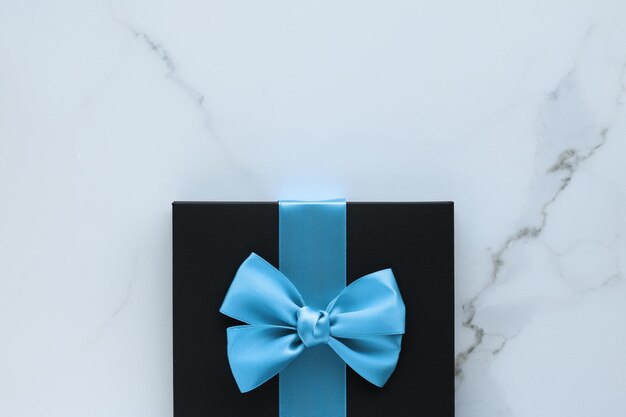 Luxury holiday gifts on marble