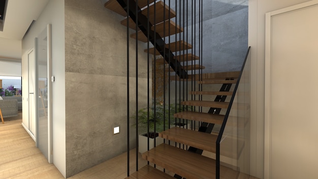 LUXURY HOUSE DESIGN STAIRCASE