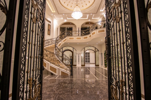 Luxury House entrance view