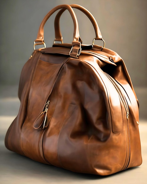 Luxury Leather Handbag AI Generated