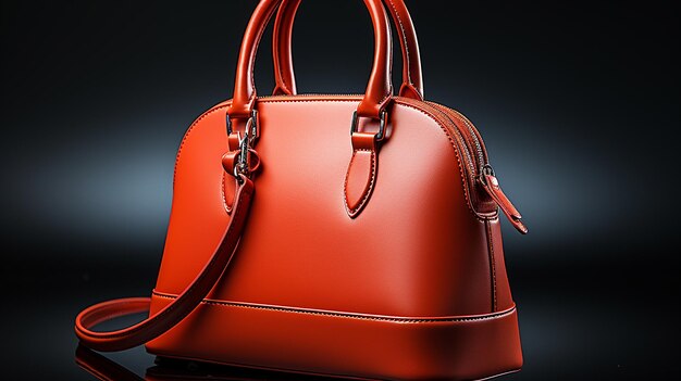 Luxury Leather Handbag Created with Generative ai