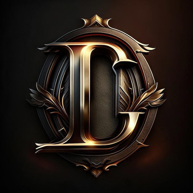 Photo luxury letter l logo