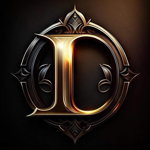 Photo luxury letter l logo