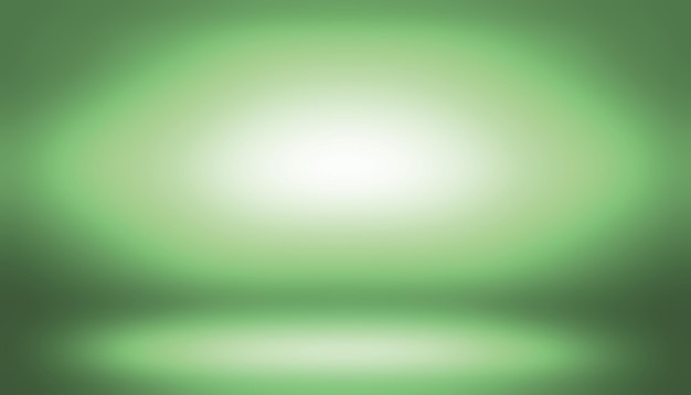 Роскошный светло-зеленый мягкий размытый градиент абстрактный студийный номер баннер макет фоновых обоев