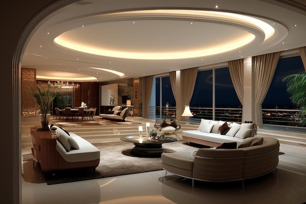 Luxury lighting decoration