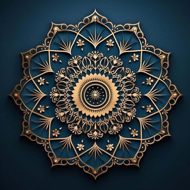 Luxury mandala background for wedding invitation book cover