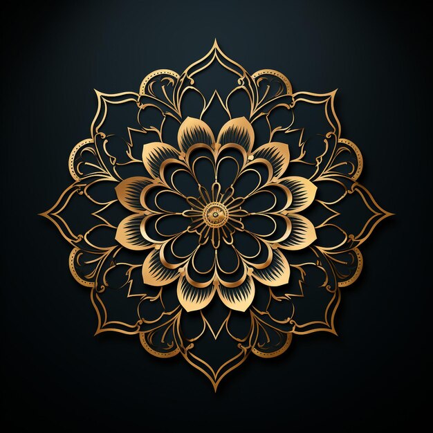 Luxury mandala background for wedding invitation book cover