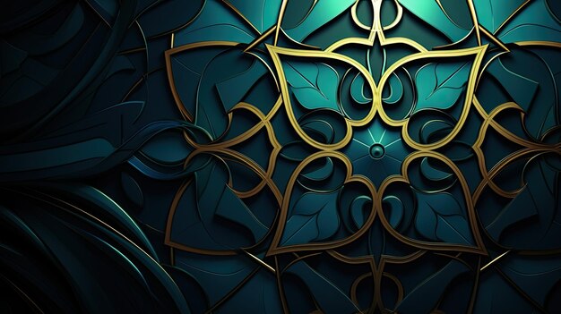 Luxury mandala background