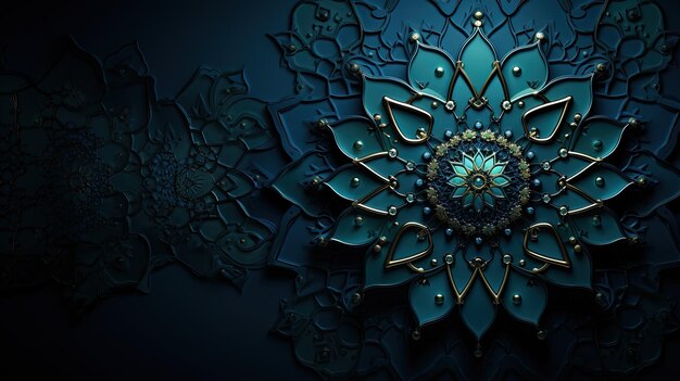 Luxury mandala background