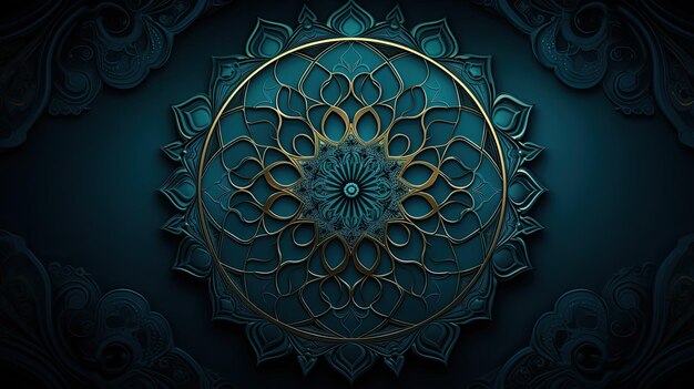 Luxury mandala background