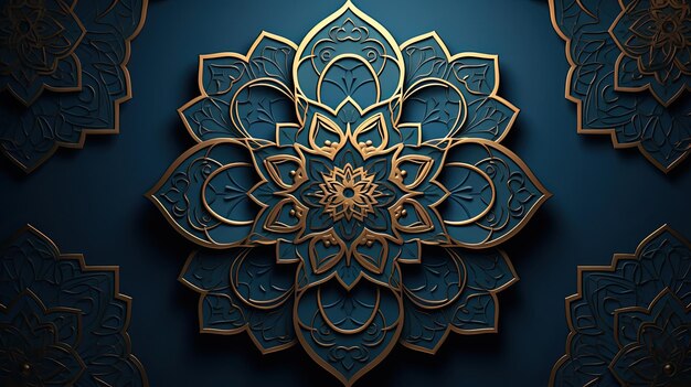 Luxury mandala background