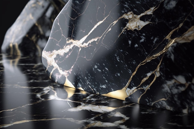 Photo luxury marble texture background ai generative