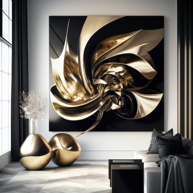 Luxury Modern Art A Sophisticated and Elegant Masterpiece