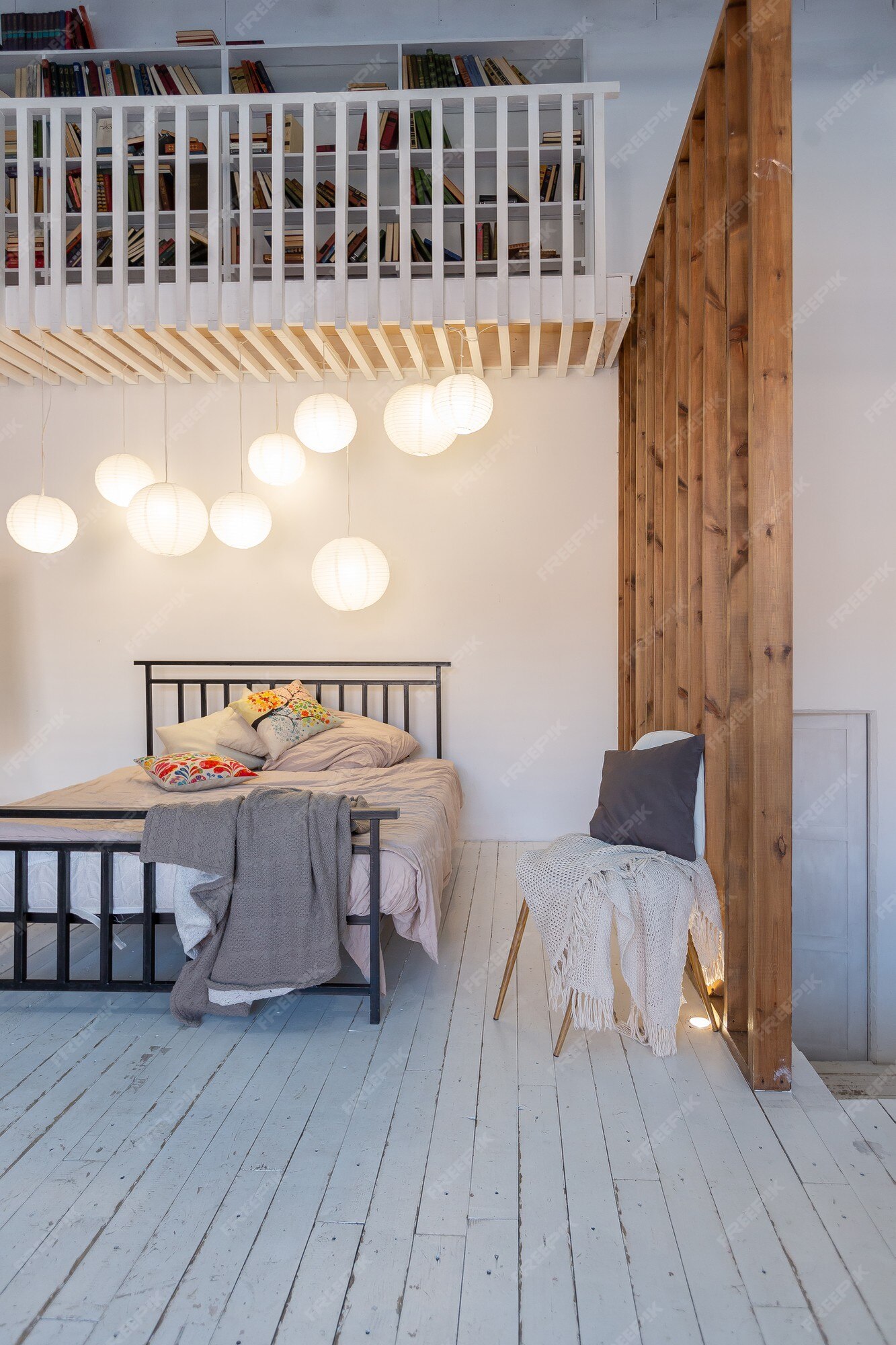 Premium Photo | Luxury modern design of a cozy small scandinavian ...