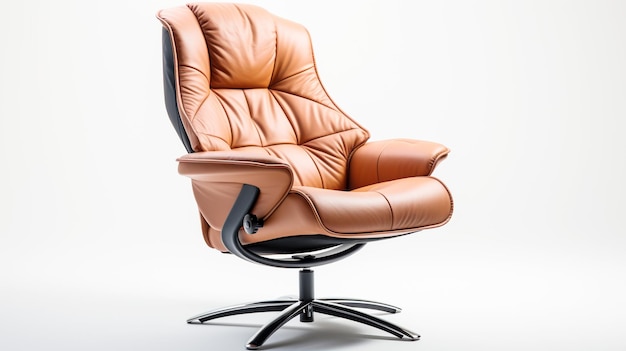 Роскошное современное кожаное офисное кресло, удобное и элегантное