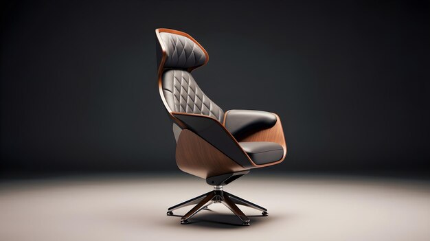 Luxury modern leather office chair