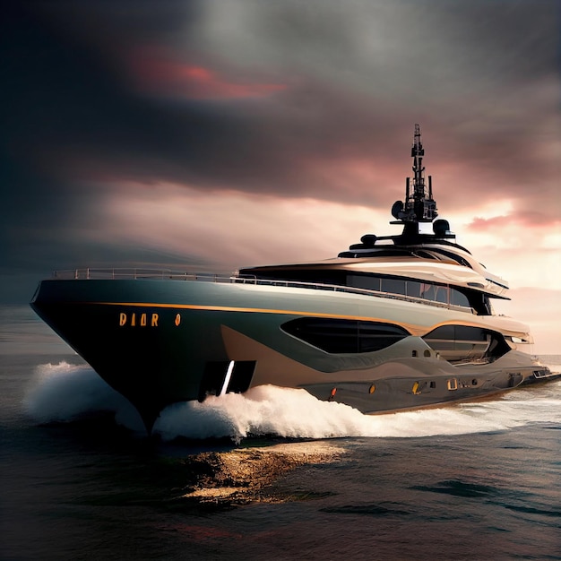 Luxury Motor Boat Italian Shipyard