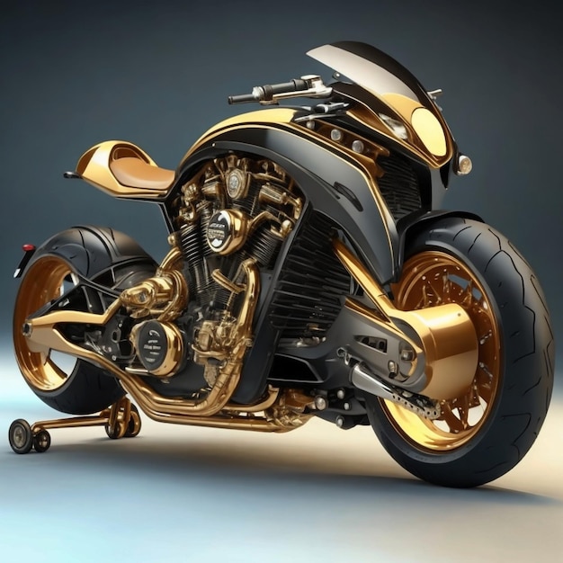 Luxury motorcycle