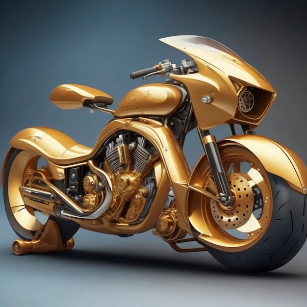 Luxury motorcycle